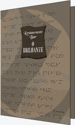 ementas escritas em Braille